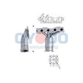 Bremsschlauch für HYUNDAI von Oyodo