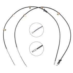Handbremsseil für MITSUBISHI von RIDEX