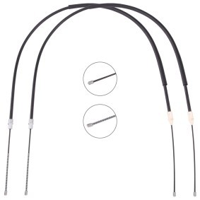 Handbremsseil 124C1165 von RIDEX günstig für 9,51 € online kaufen