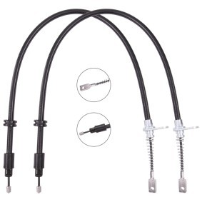 Handbremsseil 124C1393 von RIDEX günstig für 30,88 € online kaufen