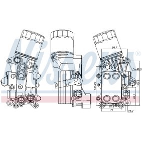 Ölkühler 91311 von NISSENS günstig für 85,01 € online kaufen