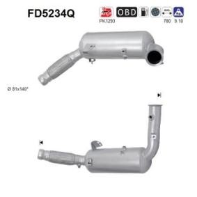 Partikelfilter (DPF) für MERCEDES-BENZ von AS