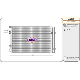 Klimakondensator 43948 von AHE günstig für 200,23 € online kaufen