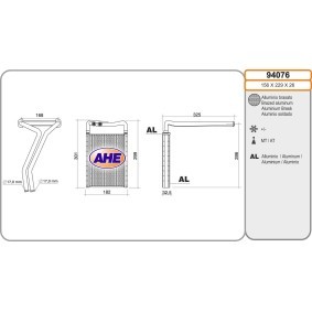 Wärmetauscher, Innenraumheizung für HYUNDAI von AHE