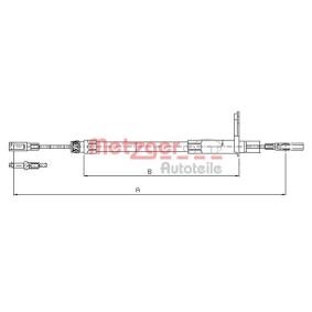 Handbremsseil 10.9431 von METZGER günstig für 17,68 € online kaufen
