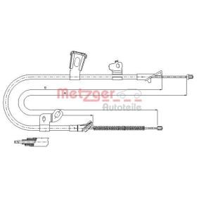 Handbremsseil 17.1074 von METZGER günstig für 35,06 € online kaufen