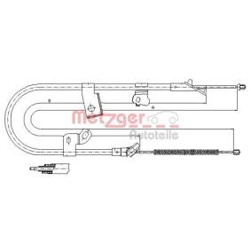 Handbremsseil für TOYOTA von METZGER