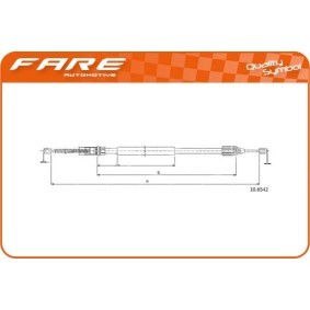 Handbremsseil für RENAULT von FARE SA