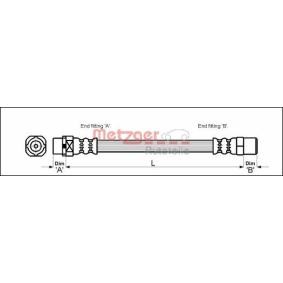 Bremsschlauch 4110053 von METZGER günstig für 7,78 € online kaufen