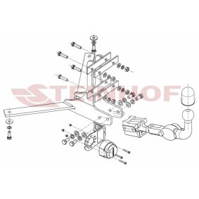 Acquista Gancio traino da STEINHOF online per 9-3 Station wagon (YS3F) a prezzi moderati
