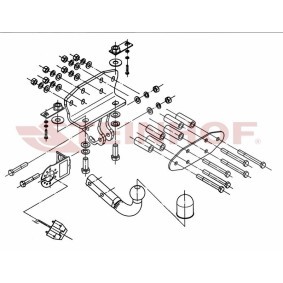 Comprar Enganche de remolque de STEINHOF T-170 a bajo precio de 99,02 €