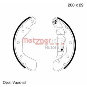 Comprar Juego de zapatas de frenos de METZGER MG 563 a bajo precio de 22,01 €