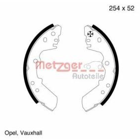 Comprar Juego de zapatas de frenos de METZGER MG 587 a bajo precio de 31,71 €