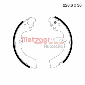 Bremsbackensatz für SUBARU von METZGER