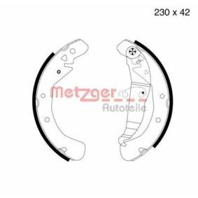 Comprar Juego de zapatas de frenos de METZGER MG 672 a bajo precio de 20,46 €