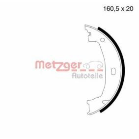 Bremsbackensatz, Feststellbremse MG 780 von METZGER günstig für 20,43 € online kaufen