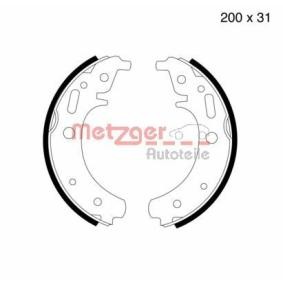 Comprar Juego de zapatas de frenos de METZGER MG 999 a bajo precio de 30,12 €