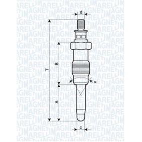 Glühkerze 062587001304 von MAGNETI MARELLI günstig für 7,10 € online kaufen