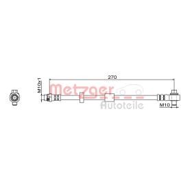 Acquista Tubi freno da METZGER online per V90 II Station Wagon (235, 236) a prezzi moderati