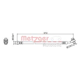 Bremsschlauch 4111795 von METZGER günstig für 19,40 € online kaufen