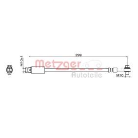 Achetez des Flexible de frein METZGER 4111827 à prix pour 27,83 €