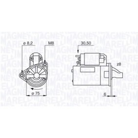 Köp Startmotor av MAGNETI MARELLI 063522629010 till det låga priset 2120,25 kr