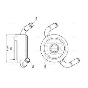 Ölkühler für NISSAN von AVA COOLING SYSTEMS