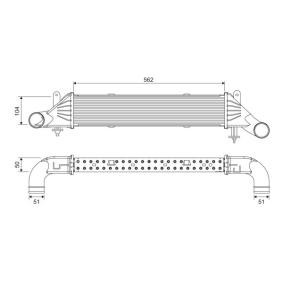 Acquista Intercooler da VALEO online per SLK (R170) a prezzi moderati