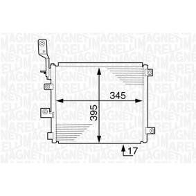Compre Condensador, ar condicionado da MAGNETI MARELLI 350203614000 a um preço baixo por 156,22 €