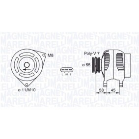 Kjøp Radiator, motorkjøling av MAGNETI MARELLI 350213849000 til den lave prisen 1472,92 NOK