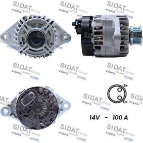Köp Generator av SIDAT A12DE0081A2 till det låga priset 1852,08 kr