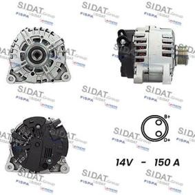Köp Generator av SIDAT A12VA0076A2 till det låga priset 2043,29 kr
