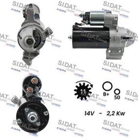 Anlasser S12BH0431A2 von SIDAT günstig für 126,06 € online kaufen