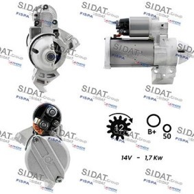 Anlasser S12BH0432A2 von SIDAT günstig für 142,19 € online kaufen