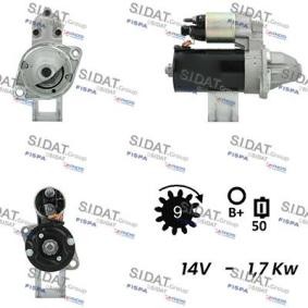 Anlasser S12BH0609A2 von SIDAT günstig für 139,12 € online kaufen