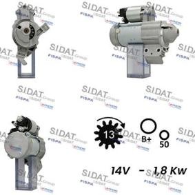 Anlasser S12DE0611A2 von SIDAT günstig für 178,34 € online kaufen