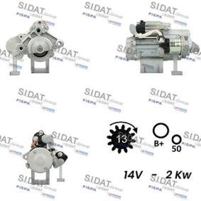 Anlasser für FORD USA von SIDAT