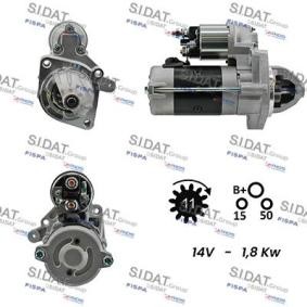 Anlasser S12MA0112A2 von SIDAT günstig für 137,93 € online kaufen