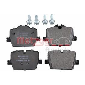 Bremsbeläge 1170958 von METZGER günstig für 15,30 € online kaufen