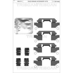 Acquista Kit accessori, pastiglia freno da TRISCAN online per Navara Camion pianale / Telaio (D23) a prezzi moderati