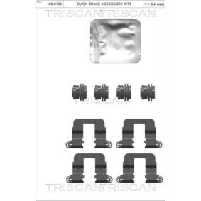 Compre Kit de accesorios, pastillas de frenos de TRISCAN online para HR-V III (RV) a precios moderados