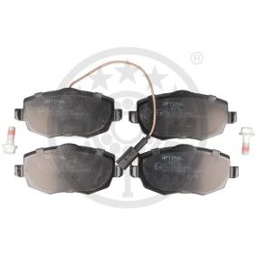 Bremsbeläge BP-12333S von OPTIMAL günstig für 102,53 € online kaufen