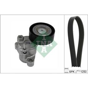 Compre Jogo de correia trapezoidal estriada de INA online para Focus Mk4 Turnier (HP) a preços moderados