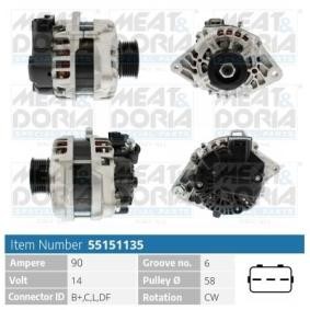 Compre Alternador da MEAT & DORIA 55151135 a um preço baixo por 168,29 €