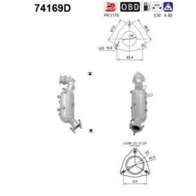 Acquista Catalizzatore da AS 74169D a buon mercato per soli 487,45 €