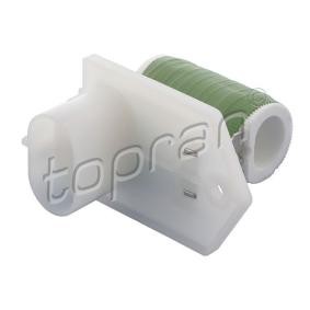 Compre Pré-resistência, motor eléctrico - ventilador do radiador da TOPRAN 601 626 a um preço baixo por 13,52 €