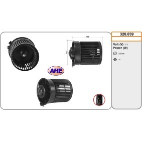Acquista Ventilatore abitacolo da AHE 320.039 a buon mercato per soli 92,51 €
