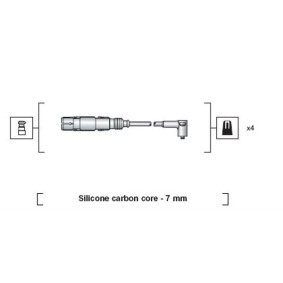 Zündleitungssatz 941295090857 von MAGNETI MARELLI günstig für 15,93 € online kaufen