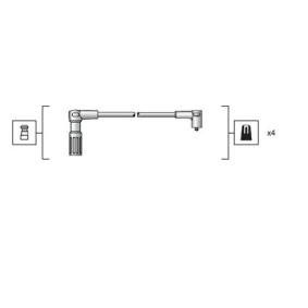 Comprar Juego de cables de encendido de MAGNETI MARELLI 941318111148 a bajo precio de 37,61 €