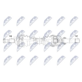 Achetez des Arbre de transmission NTY NPW-CT-097 à prix pour 241,81 €